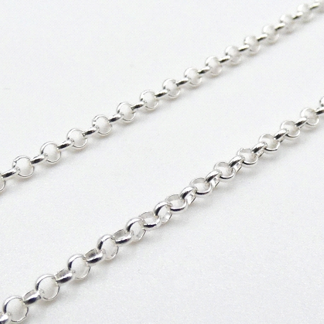 CADENA PLATA 40CM