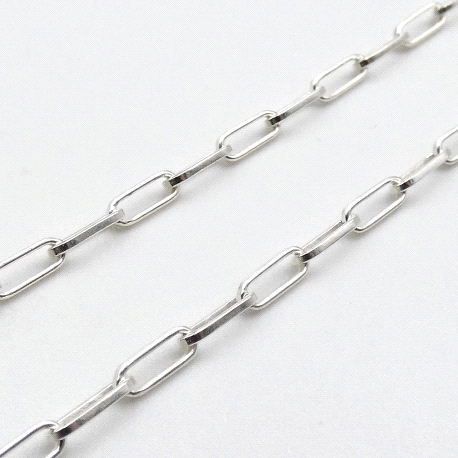 CADENA PLATA 60CM