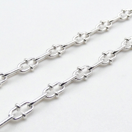CADENA PLATA 50CM