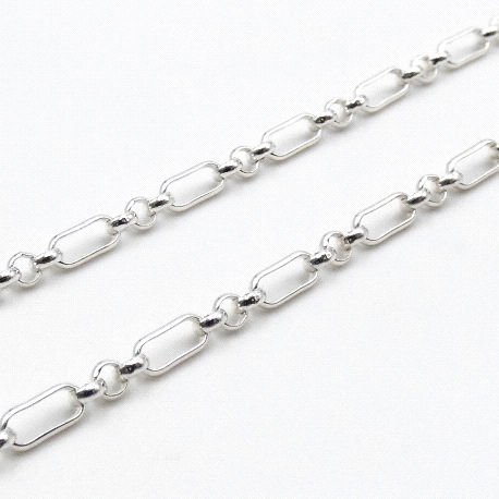 CADENA PLATA 50CM
