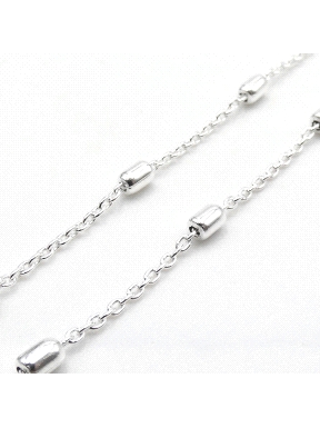 CADENA PLATA 40CM