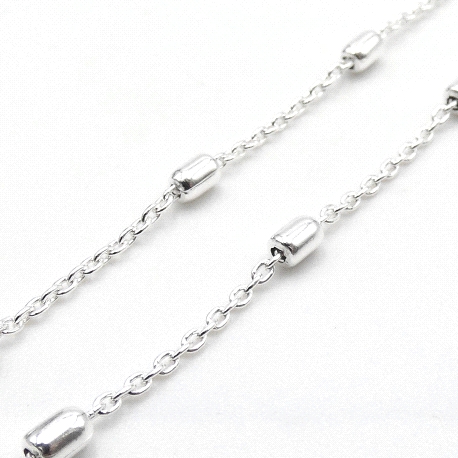 CADENA PLATA 40CM