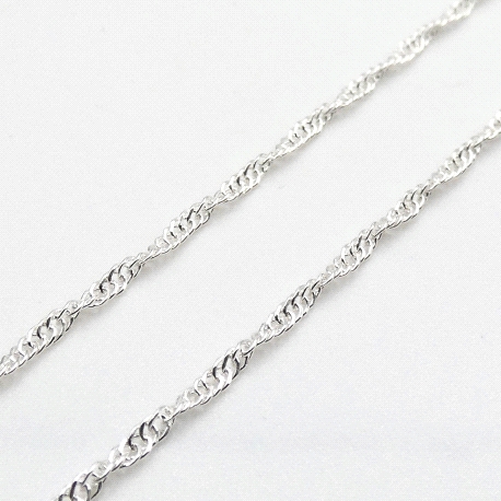 CADENA PLATA 60CM