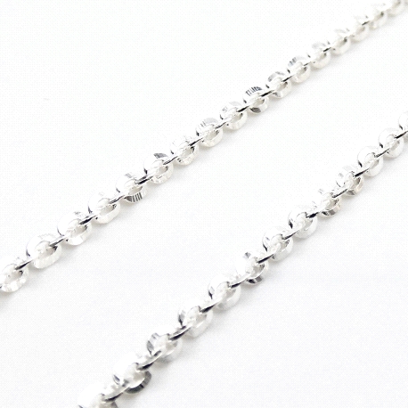CADENA PLATA 60CM