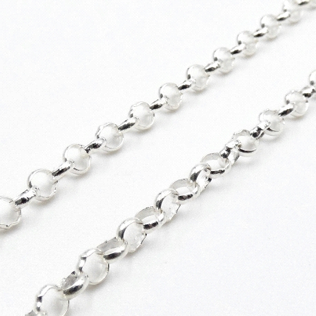 CADENA PLATA 70CM