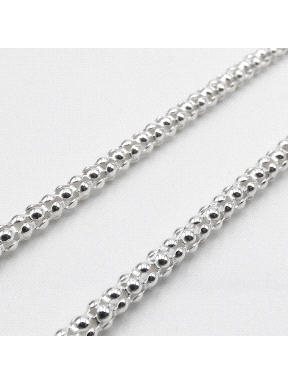 CADENA PLATA 60CM