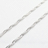 CADENA PLATA 45CM