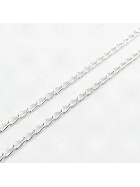 CADENA PLATA 40CM