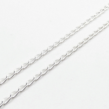CADENA PLATA 40CM