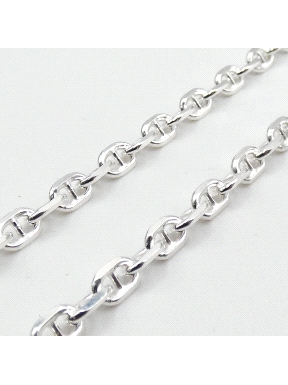 CADENA PLATA 60CM