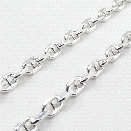 CADENA PLATA 60CM