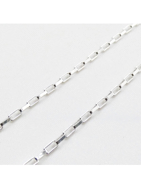 CADENA PLATA 45CM