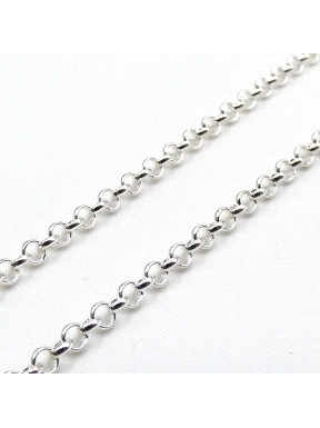 CADENA PLATA 60CM