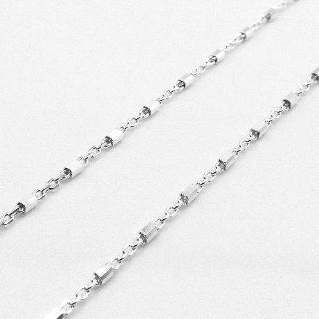 CADENA PLATA 40CM