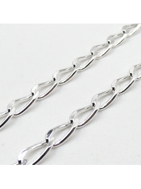 CADENA PLATA 60CM
