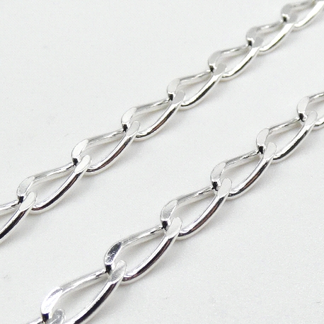 CADENA PLATA 60CM