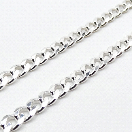 CADENA PLATA 60CM