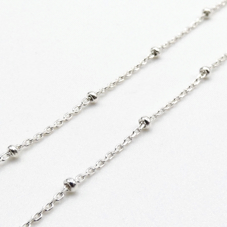 CADENA PLATA 40CM