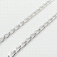 CADENA PLATA 60CM