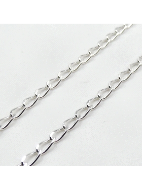 CADENA PLATA 60CM