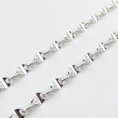 CADENA PLATA 60CM