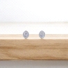 Pendientes de oro blanco