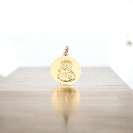 MEDALLAS ORO ESCAPULARIO