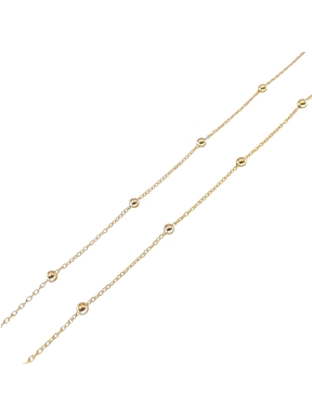 CADENA PLATA 45CM                                                     