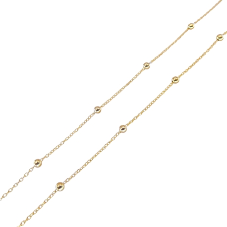 CADENA PLATA 45CM                                                     
