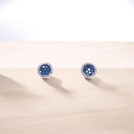 PENDIENTES ORO BTE 0.20KT BLUE 0.108