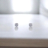 Pendientes de oro blanco