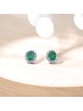 PENDIENTES ORO BTE 0.93K ESMRD.4.95