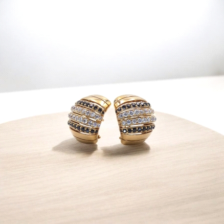 PENDIENTES ORO 750 MLS