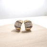 Pendientes de oro blanco
