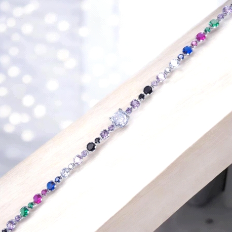 PULSERAS PLATA